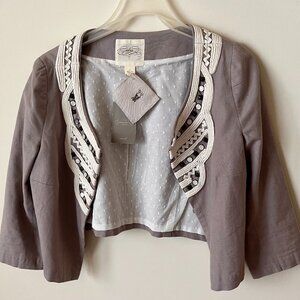 Sleek Short Cidra Grey Coat